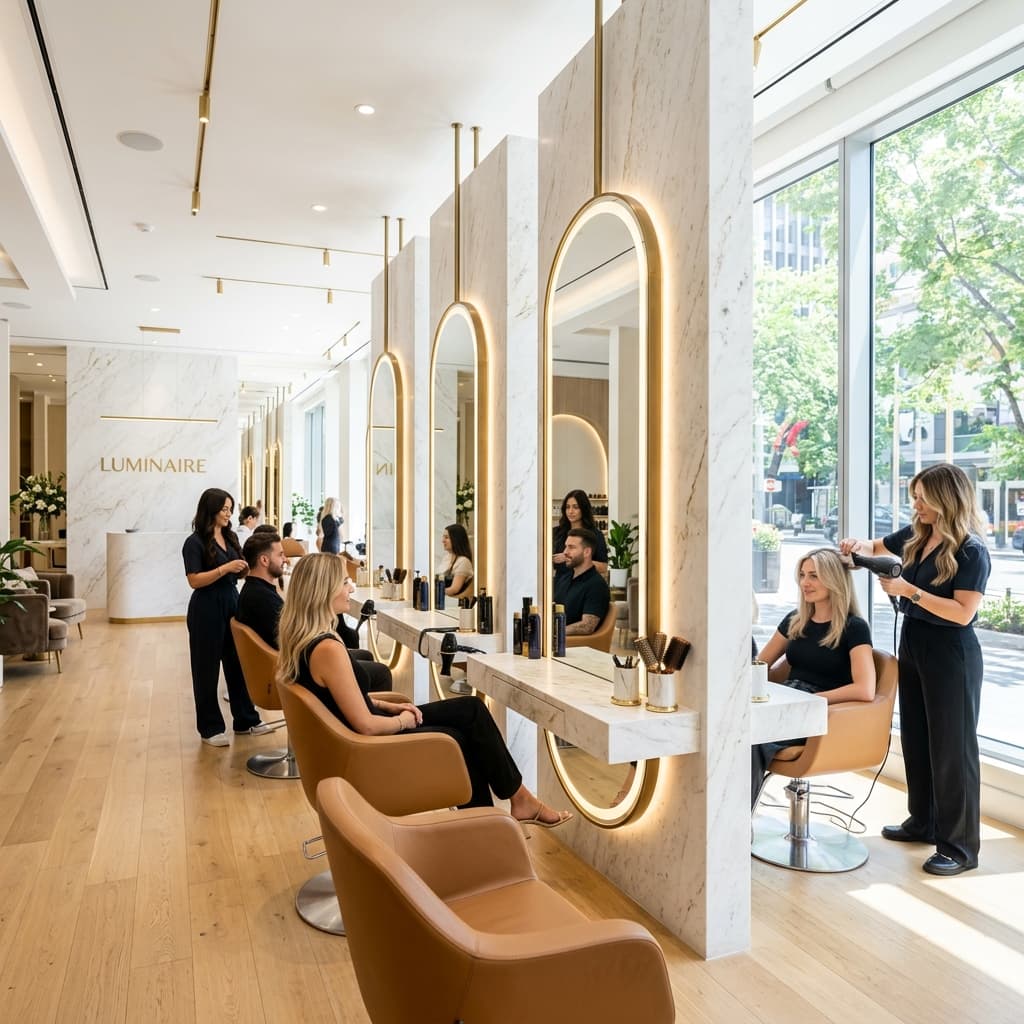 Salón premium de Florent Suárez Peluqueros